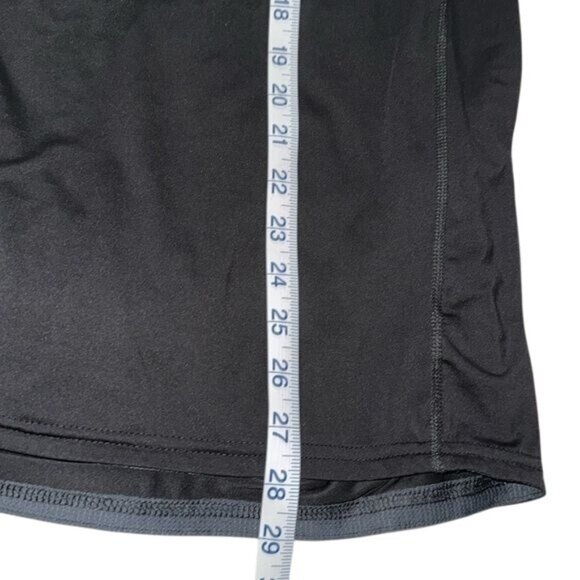 Russell Athletic Training Fit Mens Shirt Black L Reflective Accents Short Sleeve - Picture 9 of 9